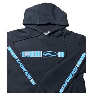 Vintage Vans Hoodie Mens Small Sweatshirt Drawstring Pocket Skater Grunge